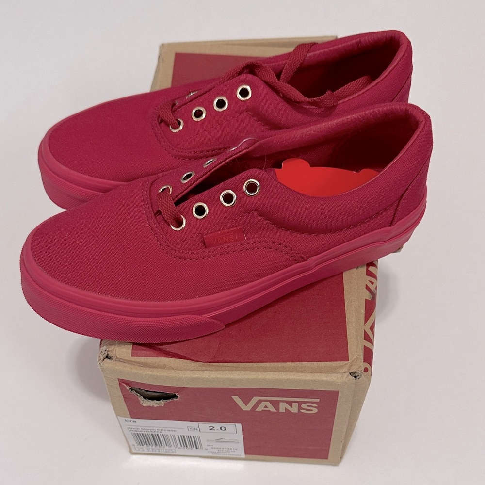 Vans sneakers.